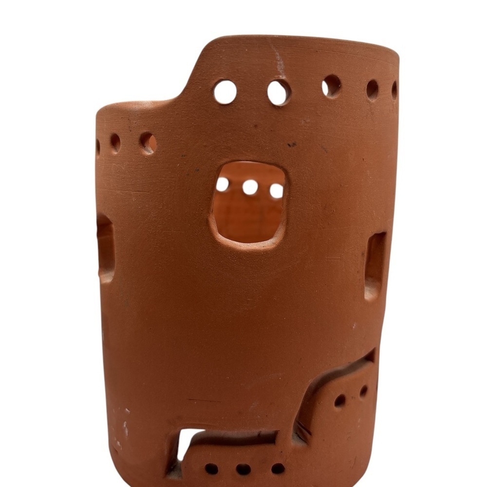 Rustic Terracotta Candle Holder